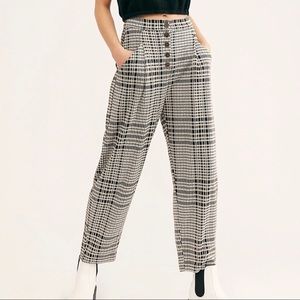 Free People | Posey Plaid Pants